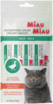  MIAU MIAU MIAU MIAU Creamy Snacks, Rață, recompense fără cereale pisici, (piure), 60g