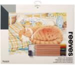 Reeves Desen contur pretiparit Marmalade Cat Reeves Carte de colorat