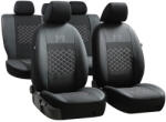  Univerzális Üléshuzat Motive Eco bőr és kárpit kombináció szürke fekete színben (MOTIVE)