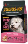 Julius-K9 JULIUS-K9 3kg ADULT HYPOALLERGENIC Lamb&Rice (bárány&rizs) (10035)