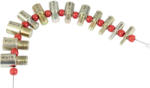 Dasqua - Italia Set 12 piese pentru verificare filet metric M4, M12 Dasqua, suruburi si piulite, otel zincat (8511-2005)