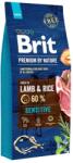 Brit Premium by Nature Sensitive Bárány és Rizs 3 kg (20018)