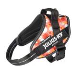 Julius-K9 Julius-K9 IDC Powerhám, méret 1 Rózsaszín virágos (10355)