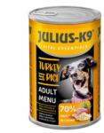 Julius-K9 JULIUS K-9 Konzerv Kutya 1240g Pulyka-rizs (Turkey&Rice) (10044)