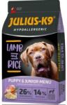 Julius-K9 Hypoallergenic Lamb And Rice Puppy&Junior (bárány, rizs) Száraztáp - Kölyök És Fiatal Kutyák Részére (3kg) (10036)
