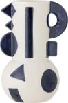 Bloomingville Vază Graphica 24 cm alb-albastru (82062635)