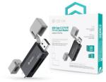 DEVIA ST112360 Leopard Series 2in1 SD/microSD USB/USB C fekete memóriakártya-olvasó (ST112360) - pcx