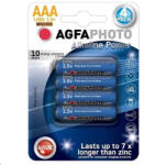 AgfaPhoto Power alkáli elem LR03 / AAA, buborékfólia 4db (AP-LR03-4B)