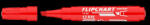 ICO Flipchart marker vízbázisú 1-4mm, vágott Artip 12XXL piros (9580081002) (9580081002)
