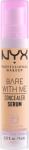 NYX Cosmetics Bare With Me Serum & Calm Concealer 04 Beige 9, 6 ml