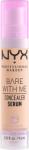 NYX Cosmetics Bare With Me Serum & Calm Concealer 03 Vanilla Korrektor, 9, 6 ml