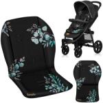 Lionelo SEATLINER Saltea universala pentru carucior, material hidrofug pe ambele parti, compatibil cu majoritatea carucioarelor, insertie moale pentru carucior (LO-SEATLINER GOLDEN MOMENTS GREY)