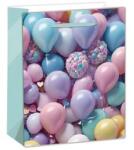  IRIS matt papírtasak lufik rózsaszín/kék 11 x 14cm (QX_IMPEX_KFT_370492) (QX_IMPEX_KFT_370492)