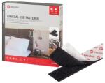 VELCRO - Banda adeziva velcro, negru, 20mm, 25m (VEL-PS20000) - bricolaj-mag