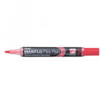 Pentel Táblamarker 1-5mm, hajlékony hegyű Maxiflo Flex Feel piros (MWL5SBF-BX) (MWL5SBF-BX) - aqua