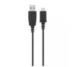 Samsung adatkábel (USB - microUSB, 80cm) FEKETE 'Gigapack csomagolás' (ECB-DU28BE) (ECB-DU28BE)