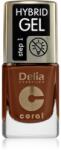 Delia Cosmetics Coral Nail Enamel Hybrid Gel géles körömlakk árnyalat 144 11 ml