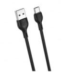 XO NB200 kábel USB-A / USB-C 2M 2.1A Fekete - aqua