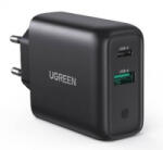 UGREEN CD170 PD USB QC3.0, USB-C, 36W, adapter, fekete (10217) (10217)