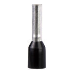 Schneider Electric DZ5, AZ5, AR1, AT1 - DZ5CE015 -Érvéghüvely 1, 5 mm2 NFC 10x100db blisteres kiszerelésben fekete L=13, 5mm (DZ5CE015)