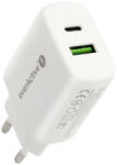 everActive USB hálózati töltő adapter SC-370Q, 1xtype-C + 1xUSB csatlakozó, max. 25W (SC-370Q)