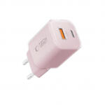 Tech-Protect NCM33W Hálózati Töltő adapter PD 33W / QC3.0 pink - aqua