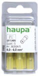Haupa toldó hüvely 4, 0-6, 0 sárga SmallPack (5db/bliszter) 363504/5 (363504/5)
