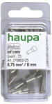 Haupa érvéghüvely szigetelt 0, 75/ 8 szürke 270803/25 SmallPack (25db/ (270803/25)