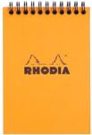Rhodia Caiet Rhodia 80 file A6 Portocaliu (CAI301)