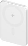 AlzaPower Qi2 Ultra Slim 5000mAh Compatible with MagSafe PD (20W) fehér (APW-PBQ05PDW)