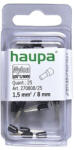 Haupa érvéghüvely szigetelt 1, 5/ 8 fekete 270808/25 SmallPack (25db/b (270808/25)