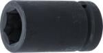 BGS technic Hosszított hatszögletű ütvecsavarozó dugókulcs, 1", 32mm (BGS-5500-32)