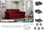 Meblohand VIVA SILVER III. előre nyíló rugós kanapé - kronos 02 - mindigbutor