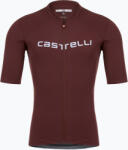Castelli Férfi Castelli Prologo Lite mély bordó/ezüst szürke kerékpáros mez
