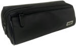ECADA Penar etui tip borseta Ecada 786620, 2 fermoare, Negru (786620) Penar