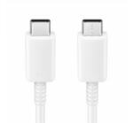 Designed for SAMSUNG adatkábel (Type-C - Type-C, 5A, gyorstöltő, 100cm) FEHÉR 'Gigapack csomagolás' (GP-TOU021RFDWW) (GP-TOU021RFDWW)