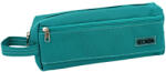 ECADA Penar etui tip borseta Ecada 786028T, 2 fermoare, Turcoaz (786028T) Penar