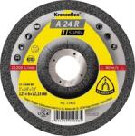 Klingspor 13402 A 24 R Supra Nagyolótárcsa, hajlított Ø 125 mm Furat átmérő 22.23 mm Acél 10 db (KL13402) (KL13402)