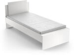  Life egy/kétszemélyes ágy 90x200 cm Matt fehér N