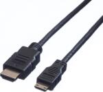 Valueline HDMI Csatlakozókábel HDMI-A dugó, HDMI mini C dugó 2.00 m Fekete 11.99. 5580 Standard HDMI HDMI kábel (JAB-1145051) (JAB-1145051)