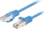 Lanberg U/UTP Cat6 RJ45 Patch kábel 0.5m - Kék (10db / csomag) (PCF6-20CC-0050-B) (PCF6-20CC-0050-B)