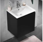 Bath Deluxe Fürdőszobai szekrény mosdókagyolóval MARCO 51 cm fekete BT0105 (BT0105)