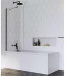 Radaway Idea Black PNJ 60 kádparaván, fekete 10001060-54-01 (10001060-54-01) - benedekszerelveny