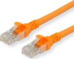Roline 21.15. 2778 RJ45 Hálózati kábel, patchkábel CAT 6A U/UTP 15.00 m Narancs Árnyékolatlan, Halogénmentes, Lángálló 1 db ( )