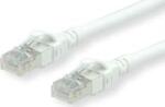 Roline 21.15. 2761 RJ45 Hálózati kábel, patchkábel CAT 6A U/UTP 1.00 m Fehér Árnyékolatlan, Halogénmentes, Lángálló 1 db ( )