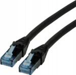 Roline 21.15. 2759 RJ45 Hálózati kábel, patchkábel CAT 6A U/UTP 20.00 m Fekete Árnyékolatlan, Halogénmentes, Lángálló 1 db ( )