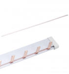 OMU System BB063-1P-I-100 Fázissín 63A tüskés 1 pólusú 10mm2 54 modul 1000mm szigetelt (BB063-1P-I-100)
