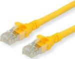 Roline 21.15. 2723 RJ45 Hálózati kábel, patchkábel CAT 6A U/UTP 3.00 m Sárga Árnyékolatlan, Halogénmentes, Lángálló 1 db ( )
