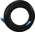 Goobay U/UTP CAT6 Kültéri patch kábel 75m - Fekete (94397) (94397)