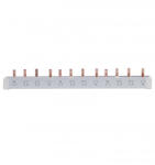 OMU System BB080-4P-I-021 Fázissín 80A tüskés 4 pólusú 16mm2 4x3 12 modul 210mm szigetelt (BB080-4P-I-021)